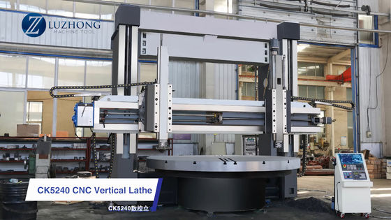 Prix de machine de tour vertical de colonne du double CK5240 grand