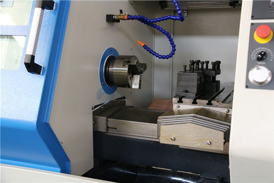 mini machine de rotation horizontale de tour en métal de commande numérique par ordinateur du tour H46 de commande numérique par ordinateur petite