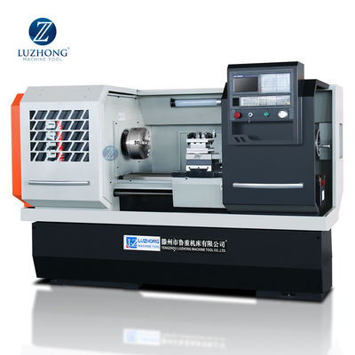 Le tour Mini Cnc Lathe For Alloy en métal de la commande numérique par ordinateur CK6140 roule