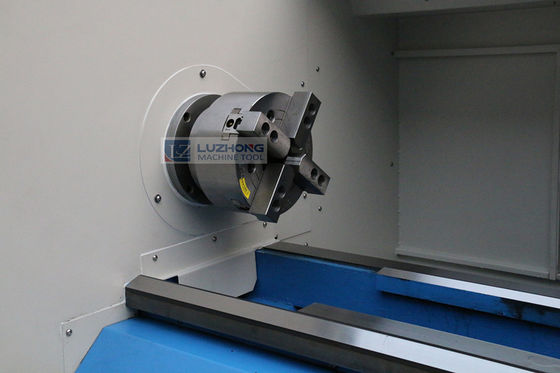 Petit tour de usinage d'acier inoxydable de tour en métal de commande numérique par ordinateur de CK6136D