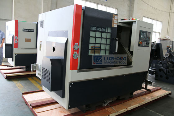 Machine de rotation de commande numérique par ordinateur de centre de tour de commande numérique par ordinateur de lit de la pente TCK6350