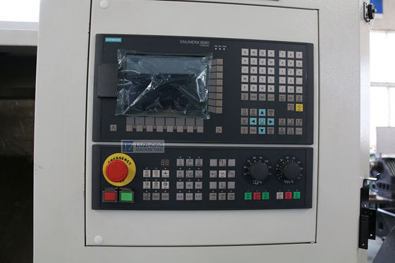 Machine de rotation de commande numérique par ordinateur de centre de tour de commande numérique par ordinateur de lit de la pente TCK6350