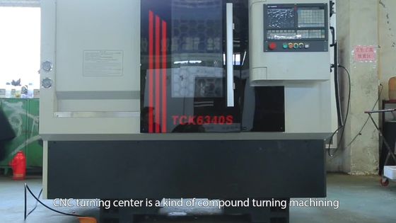 Machines de tour de commande numérique par ordinateur de fanuc d'as du tour TCK6350 de commande numérique