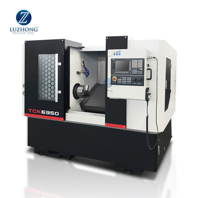Machines de tour de commande numérique par ordinateur de fanuc d'as du tour TCK6350 de commande numérique