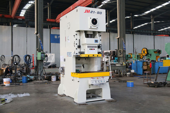 presse de poinçon pneumatique simple pneumatique en aluminium de la perforatrice JH21-80