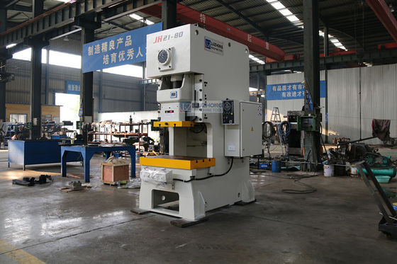 presse de poinçon pneumatique simple pneumatique en aluminium de la perforatrice JH21-80