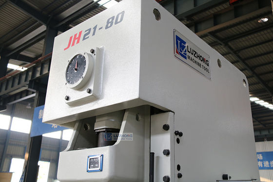 presse de poinçon pneumatique simple pneumatique en aluminium de la perforatrice JH21-80